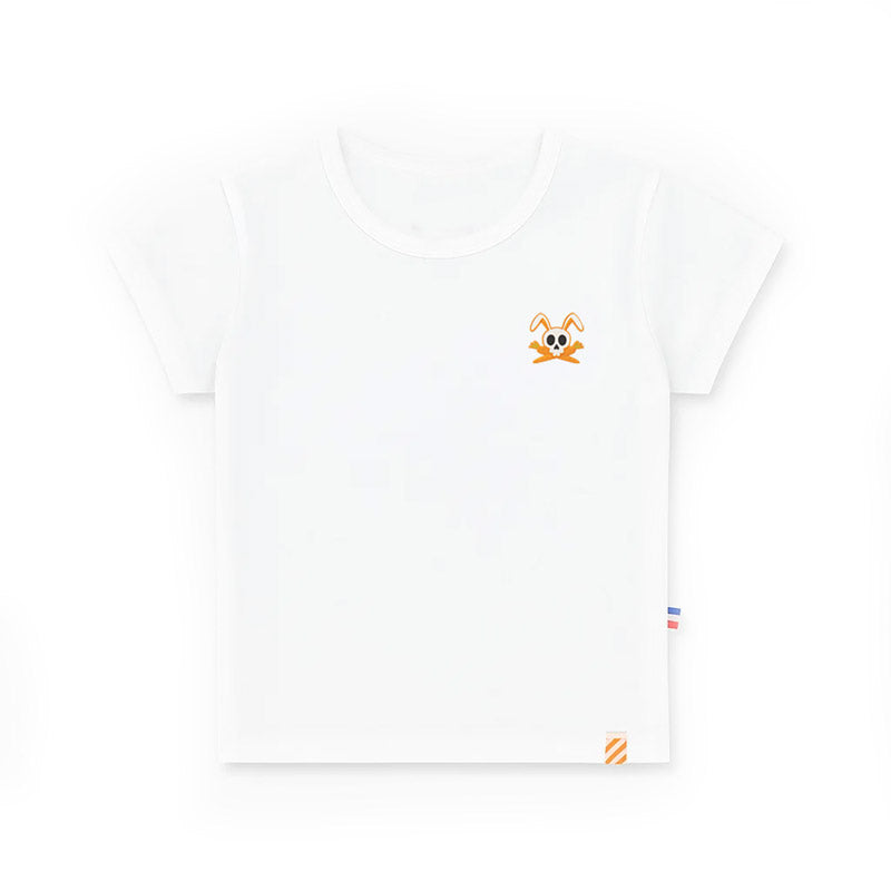 tshirt hotot blanc en coton bio papate